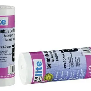 Bolsa de basura 10L blanca perfumada con autocierre