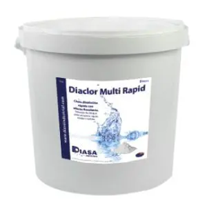 Cloro Rápido Diaclor multi rapid disolucion rapida con floculante 5kg