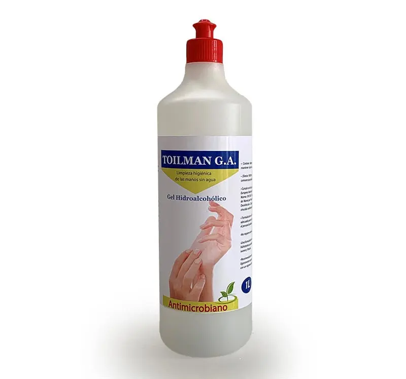 Jabon de manos Gel Hidroalcoholico 0,5-1L-5L - Imagen 3