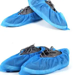 Cubrecalzado peucos cubre calzas paquete de 100 unidades CPE antideslizante