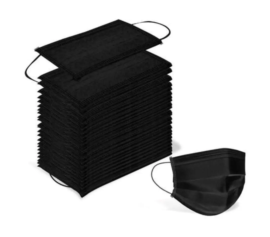 Mascarillas Reutilizables / Desechables : Negras / Rosas - Imagen 2