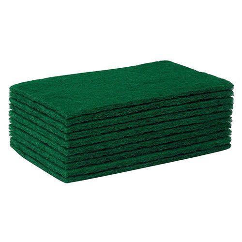 Estropajo fibra verde pack de 10 1