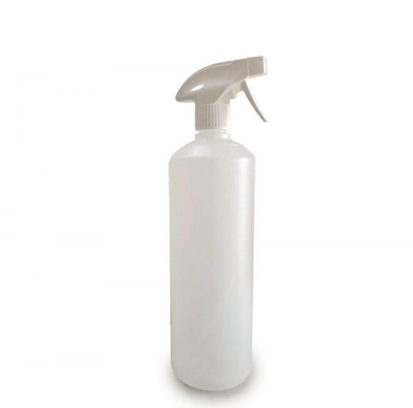 botella con pulverizador blanca 1litro