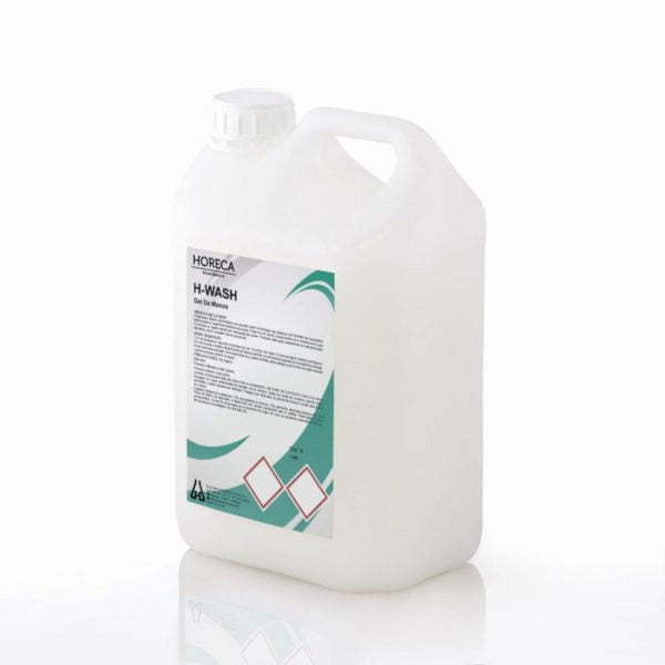 jabon de manos h-wash horeca en formato 5 litros