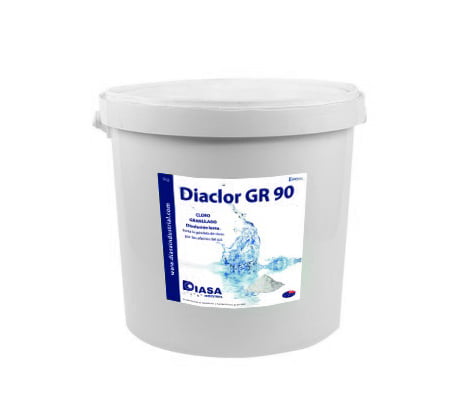 Cloro Diaclor GR 90 disolucion lenta 5kg polvo 1